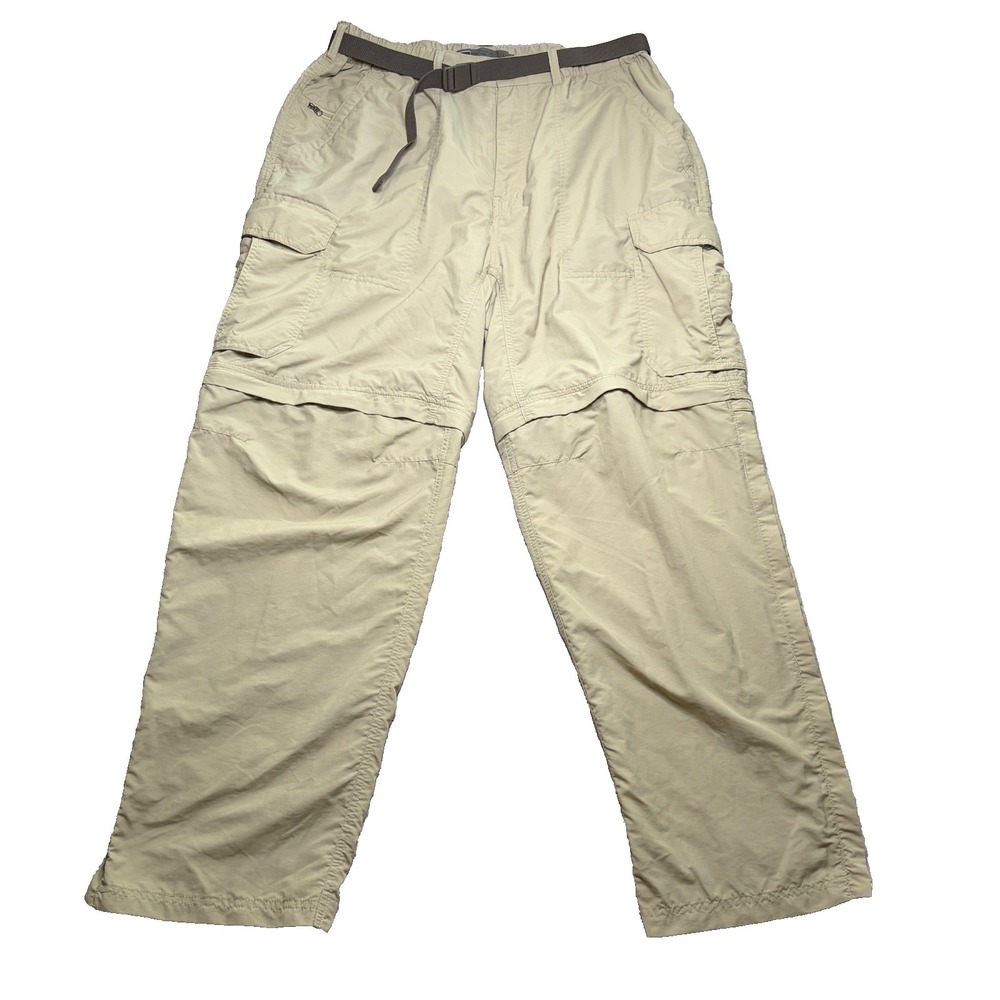 REI Convertible Pants Mens (Fits 31x30) Zip Off Hiking Cargo Outdoor Belt Gorp